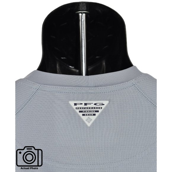 Columbia PFG XL Beacon Gray Skiff Guide III Short Sleeve Shirt FM6020 - Picture 5 of 11